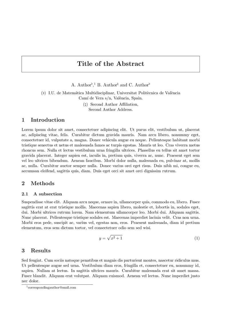 MME&HB Extended Abstract