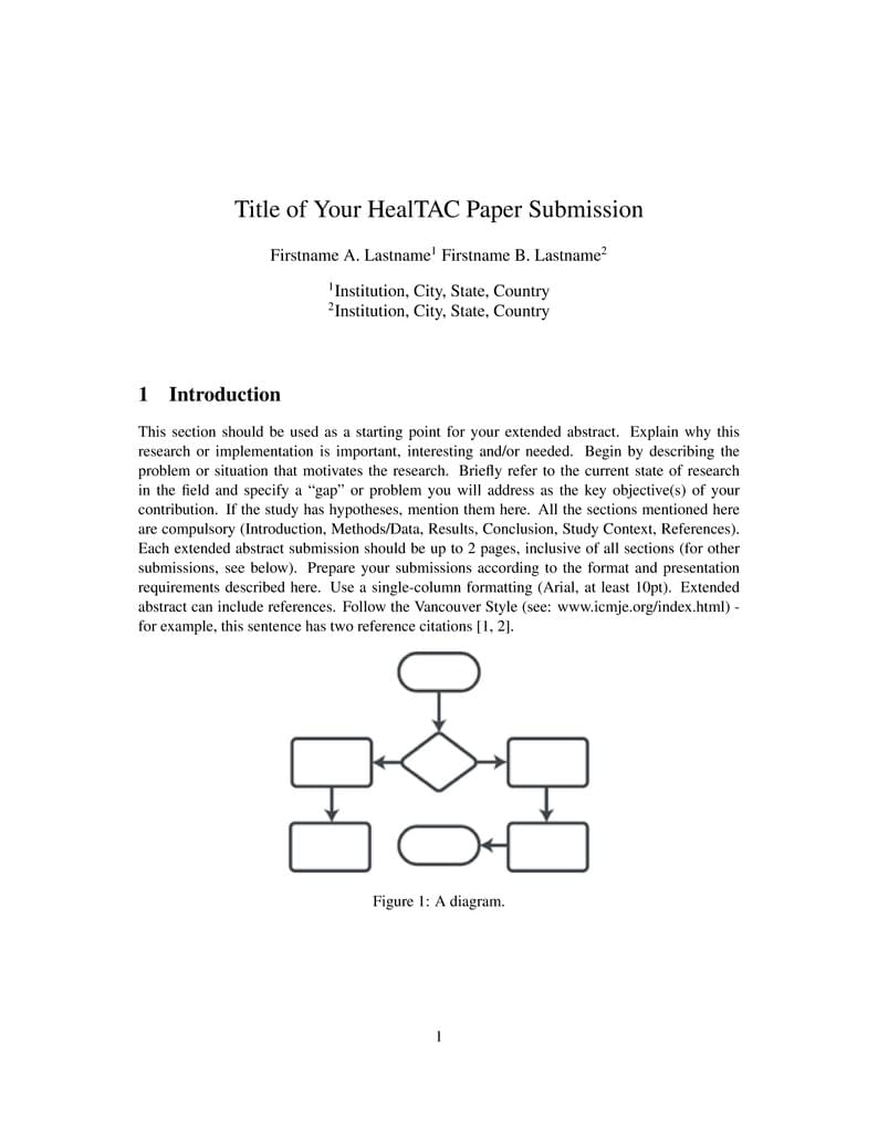 HealTAC2024 Template