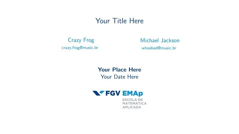 EMAp Beamer Template