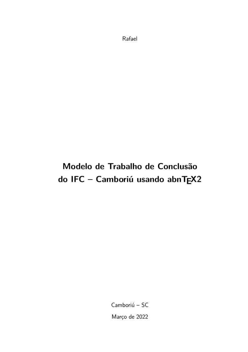 Template TCC - IFC Camboriú