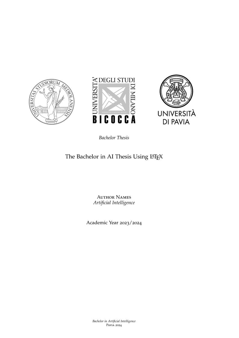 BAI Thesis Template