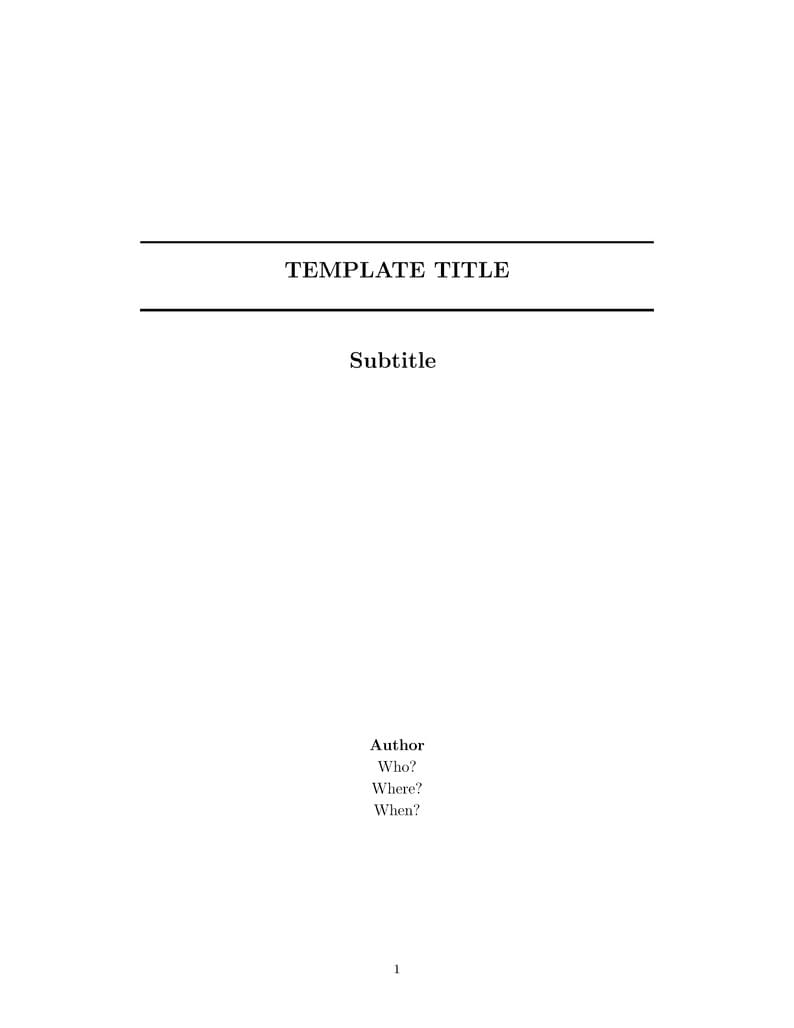 Tex-Math-Notes-Template