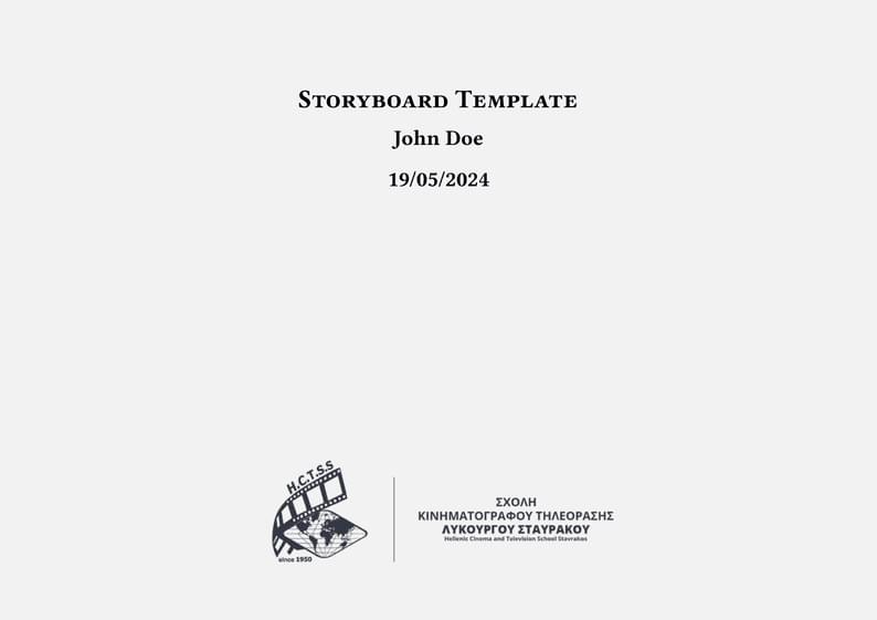 cinematic storyboarding with latex
