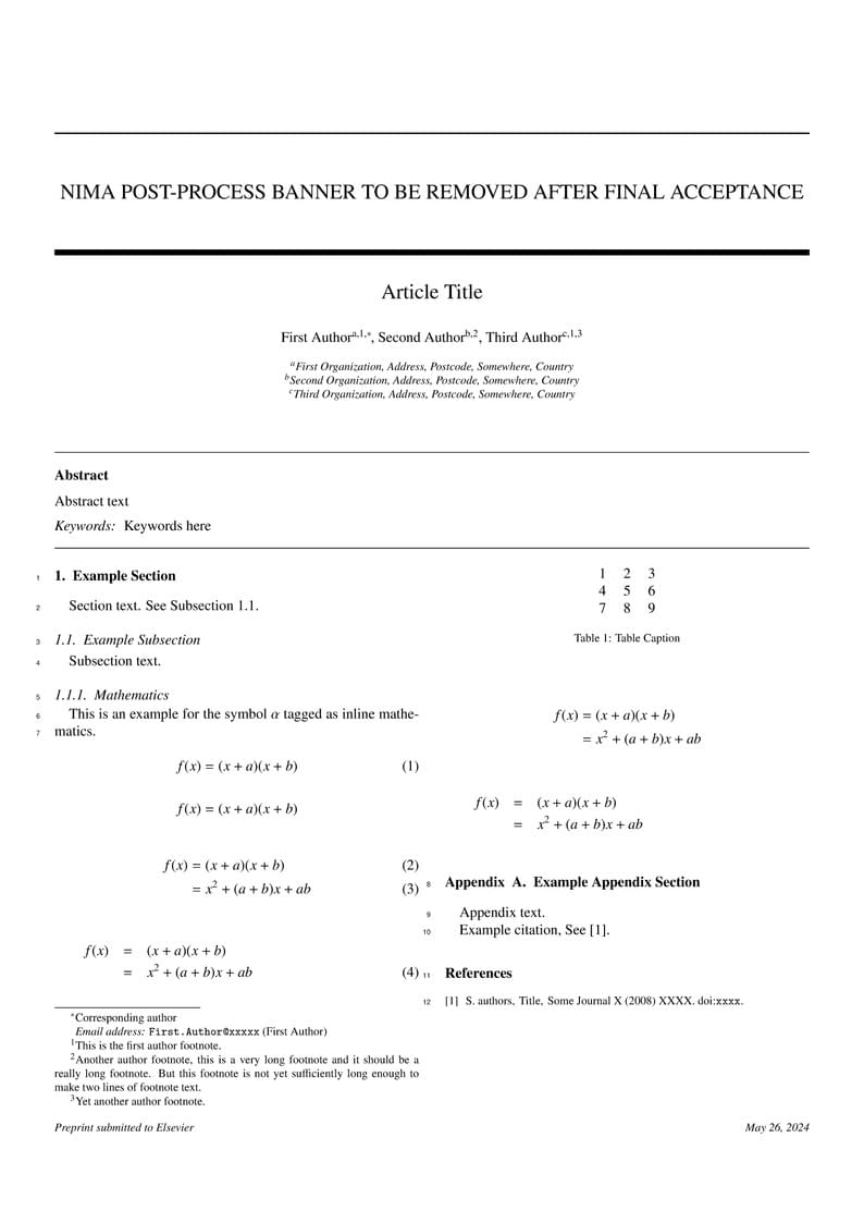PisaMeeting Elsevier Template