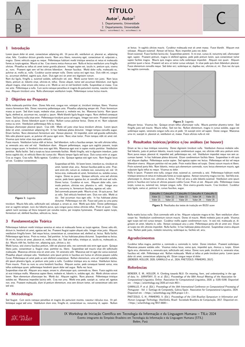 Template - Poster TILic