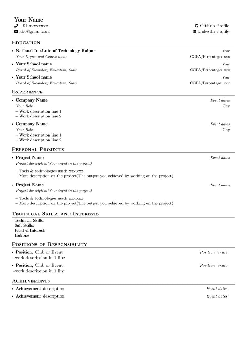 NIT Raipur MME OnCampus