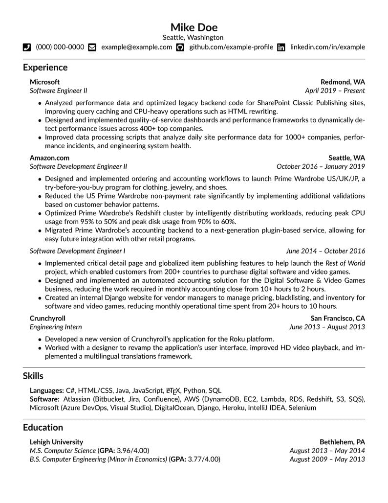 dphang CV Template