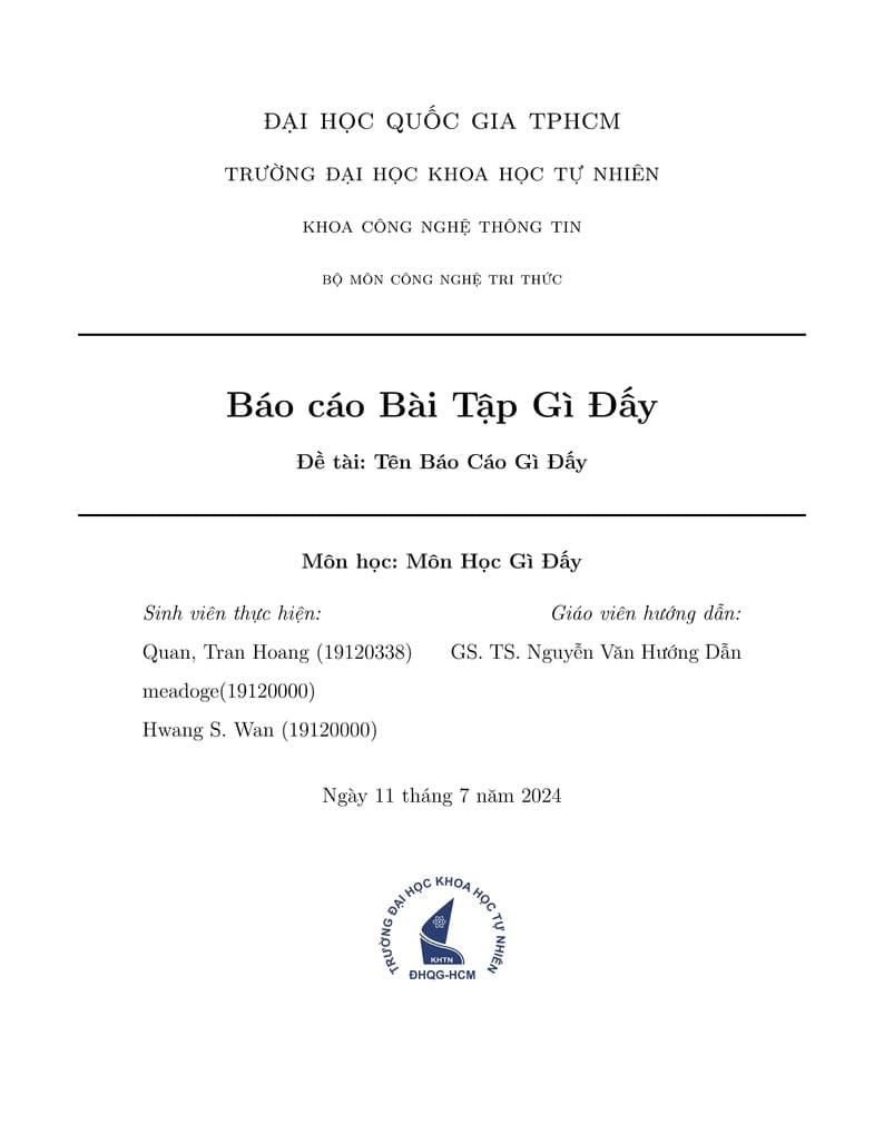 HCMUS-report-template