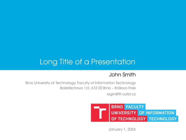 FIT presentation