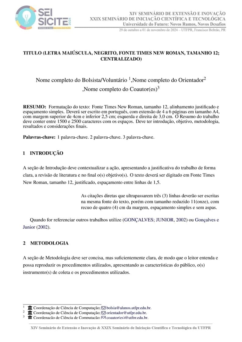 Template Artigo SEI-SICITE 2024 - LAMIA