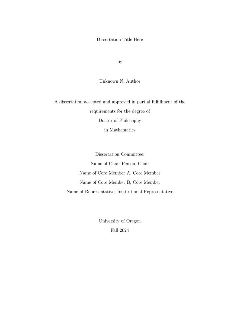 uothesis-memoir