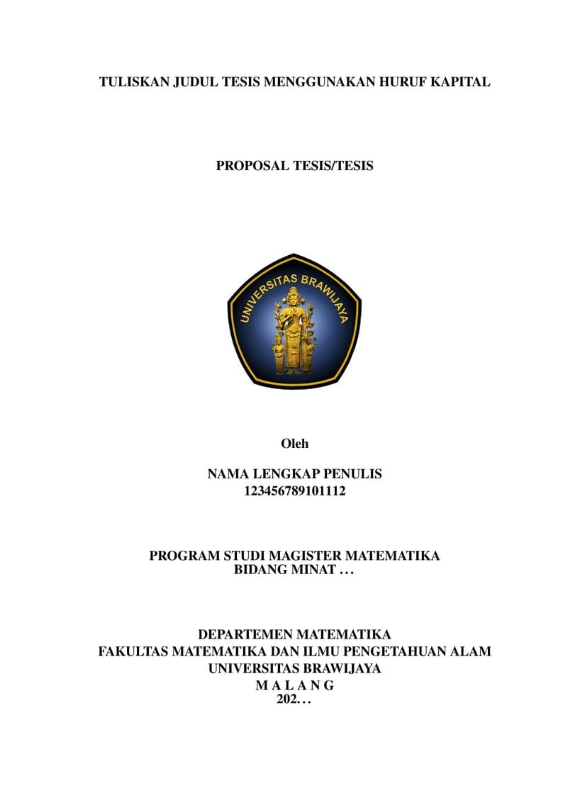 Template Tesis Mat UB V.1