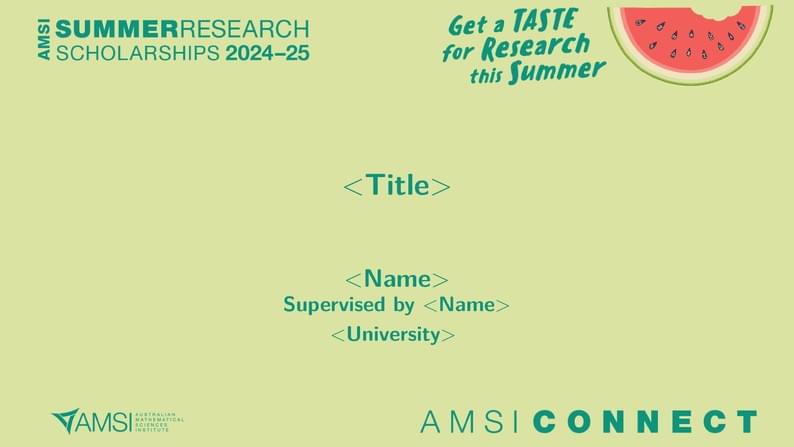 SRS Presentation Template 2024-2025 - AMSI