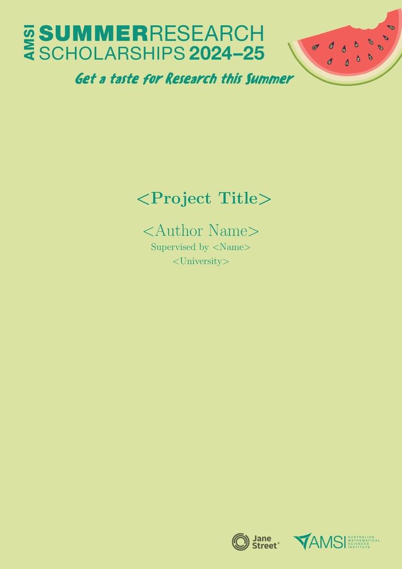 SRS Report Template 2024-2025 AMSI