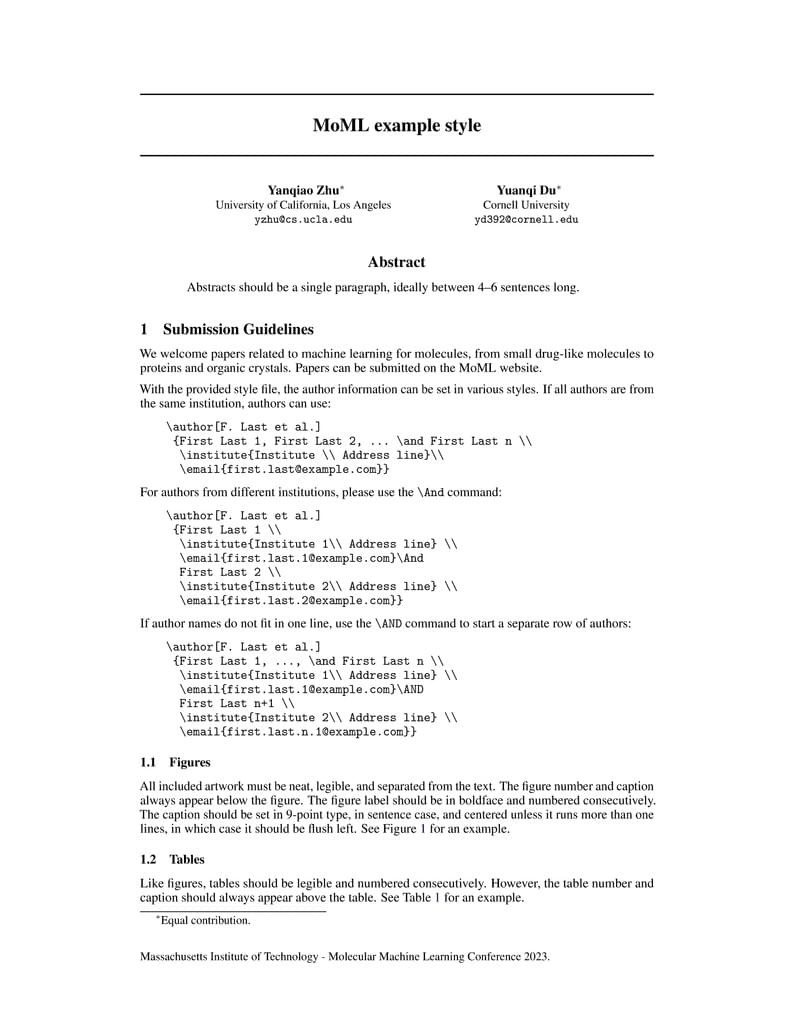 MoML example style files