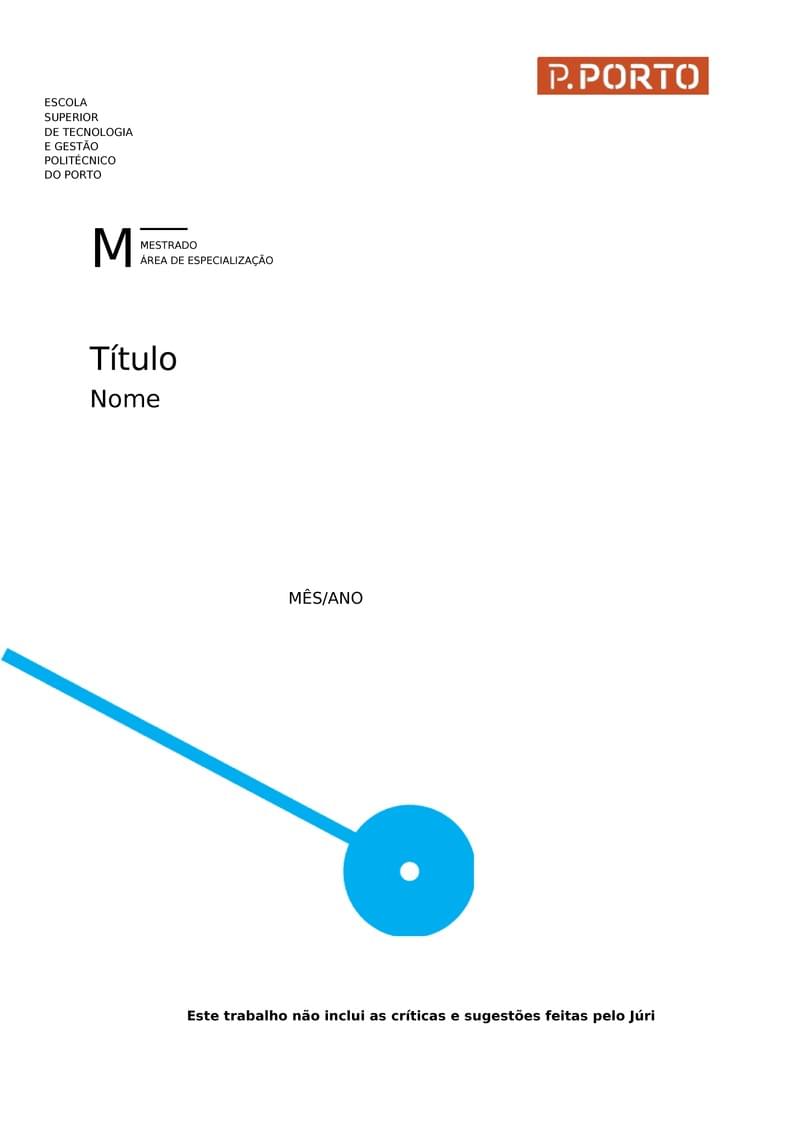 Relatório ESTG P.PORTO