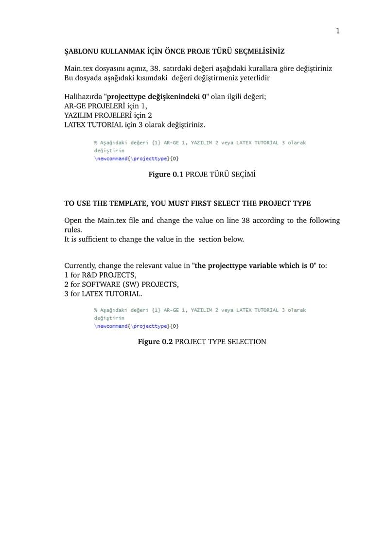 YTU Computer Engineering Project Template