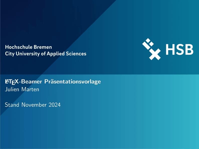 HSB Beamer Vorlage 4:3