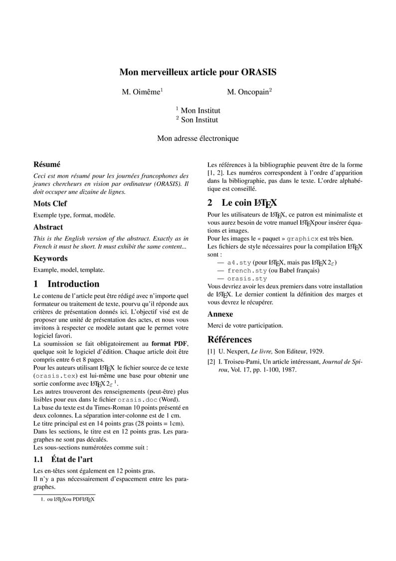 ORASIS 2025 Author Kit