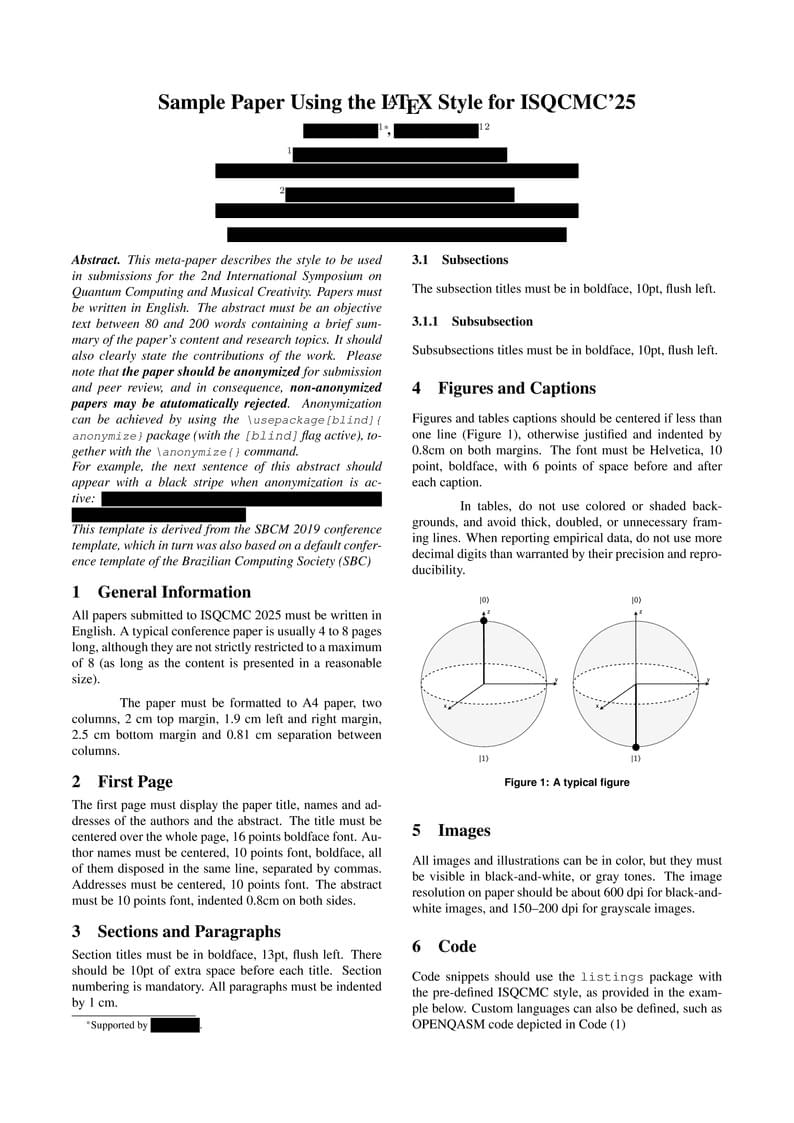 ISQCMC 2025 - Template