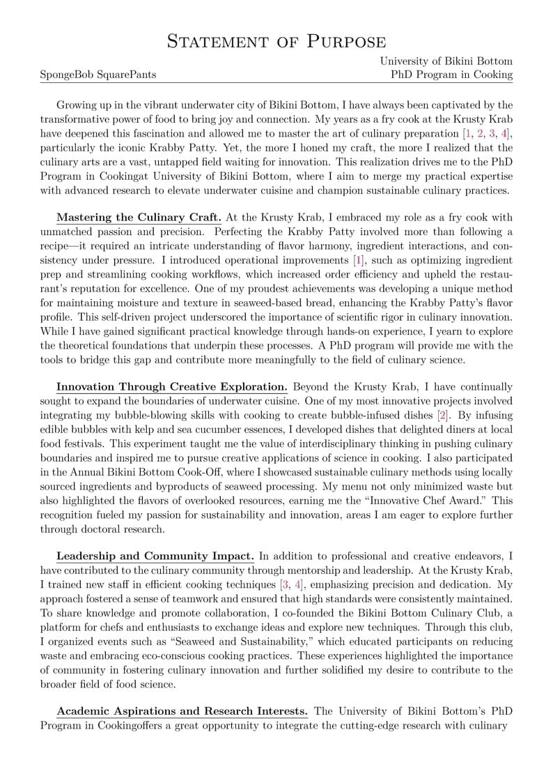 EasierPS & EasierSoP - Personal Statement & Statement of Purpose Framework