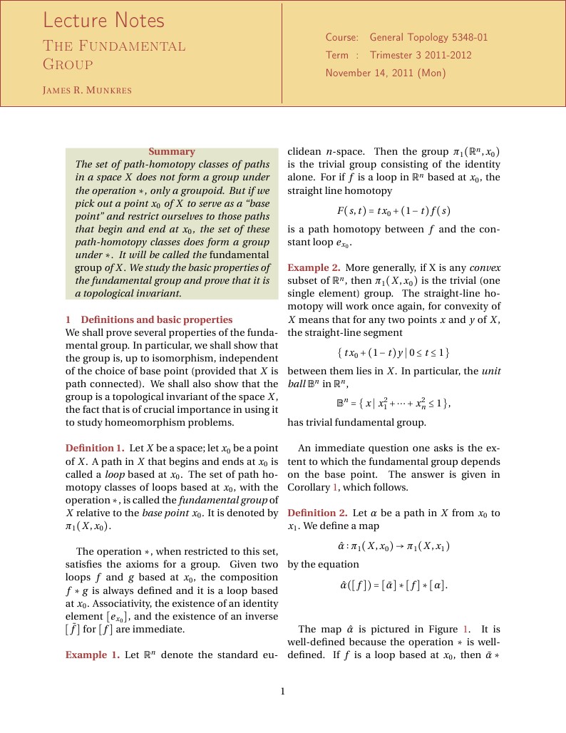 A sample document demonstrating the gridleno style