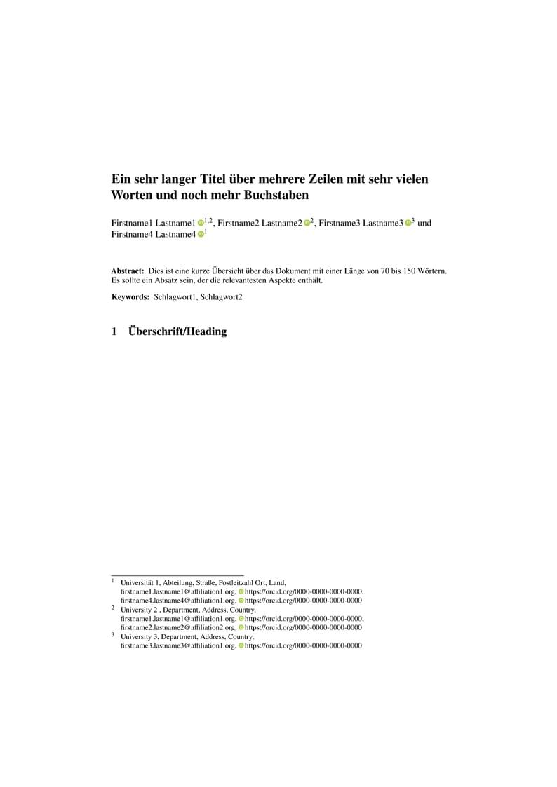 Template for Lecture Notes in Informatics (LNI) Manuscripts