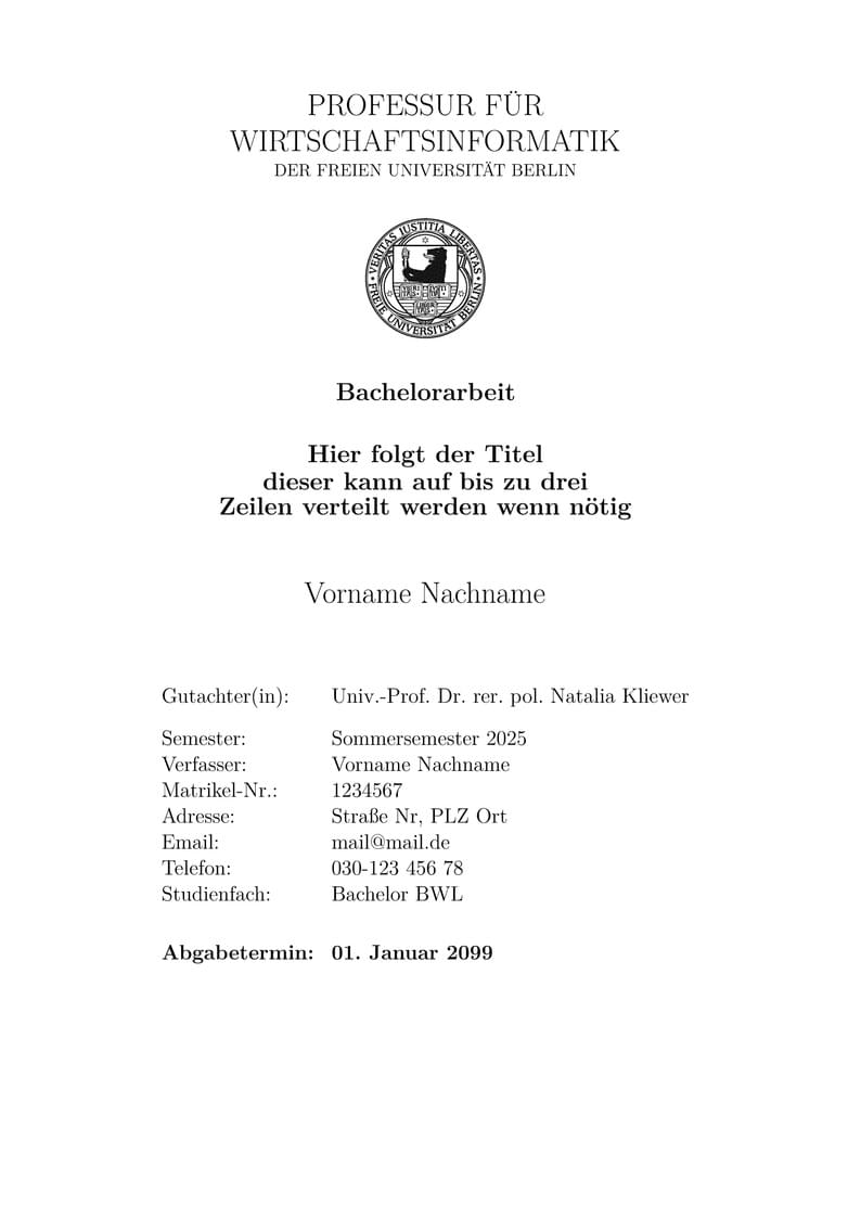 FU_Kliewer_Seminar_und Abschlussarbeiten_Vorlage_2025