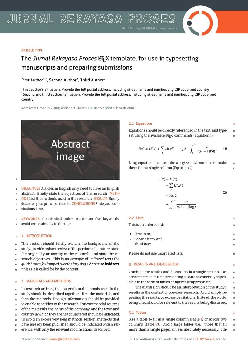 Jurnal Rekayasa Proses template (English)