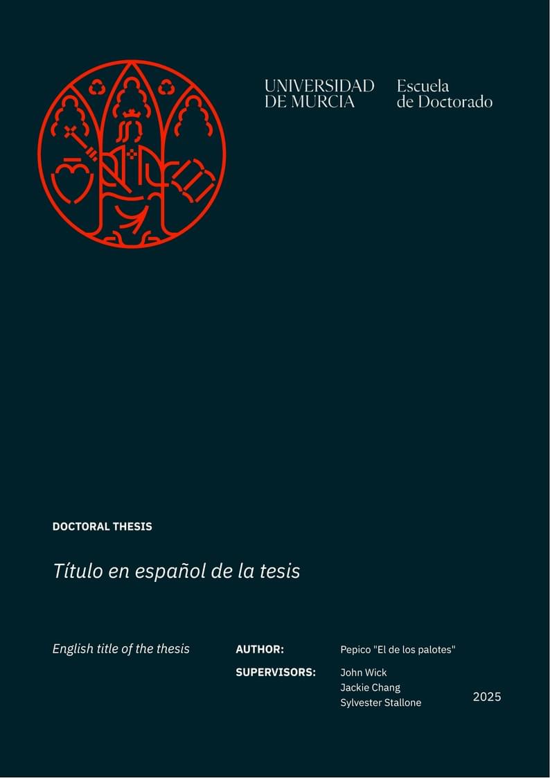 Tesis Universidad de Murcia (UMU)