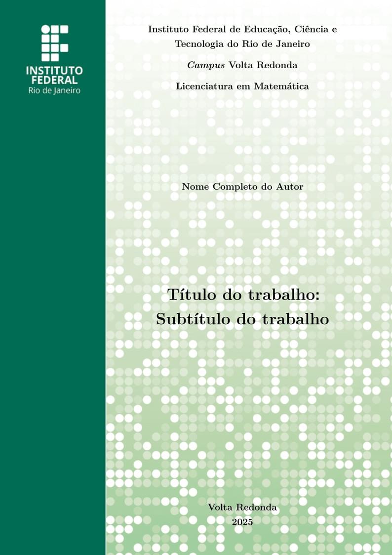 Trabalhos Acadêmicos - IFRJ