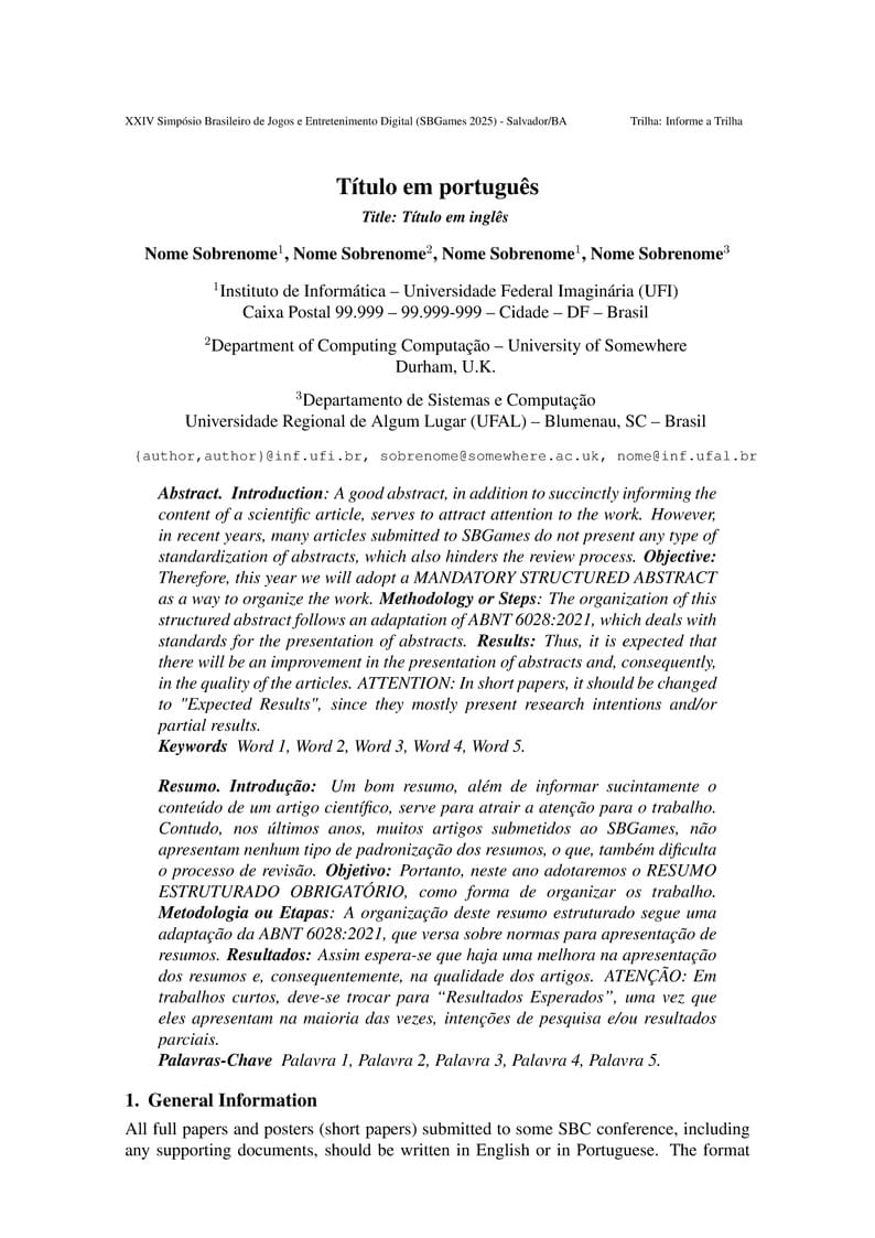 Template Artigos SBGames (SOL-SBC)