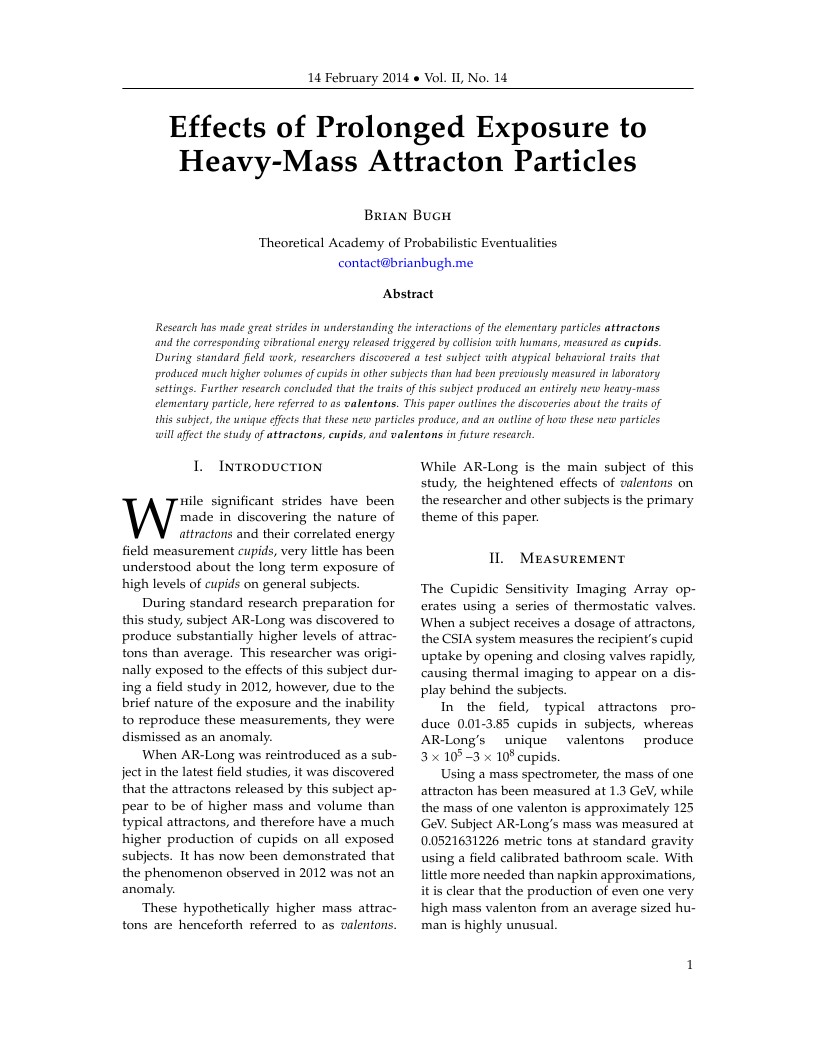 Effects of Prolonged Exposure to Heavy-Mass Attracton Particles