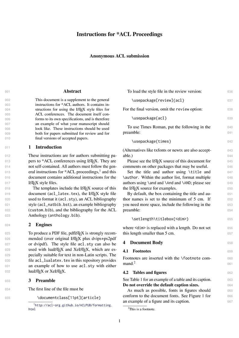 Association for Computational Linguistics (ACL) conference