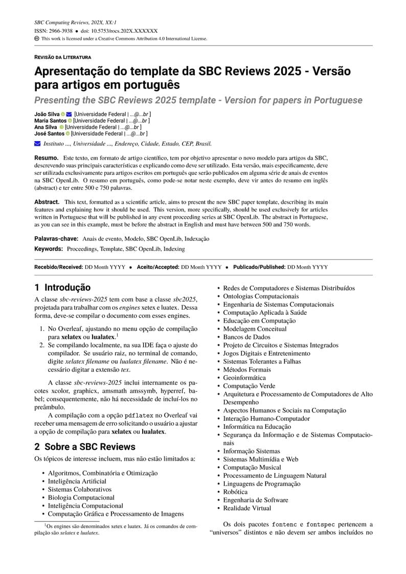 Template SBC Reviews 2025