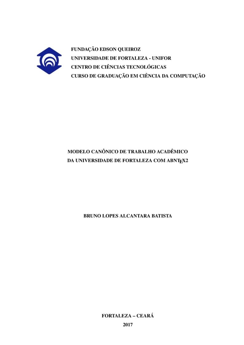 Atualização Template TCC Unifor 2022.2