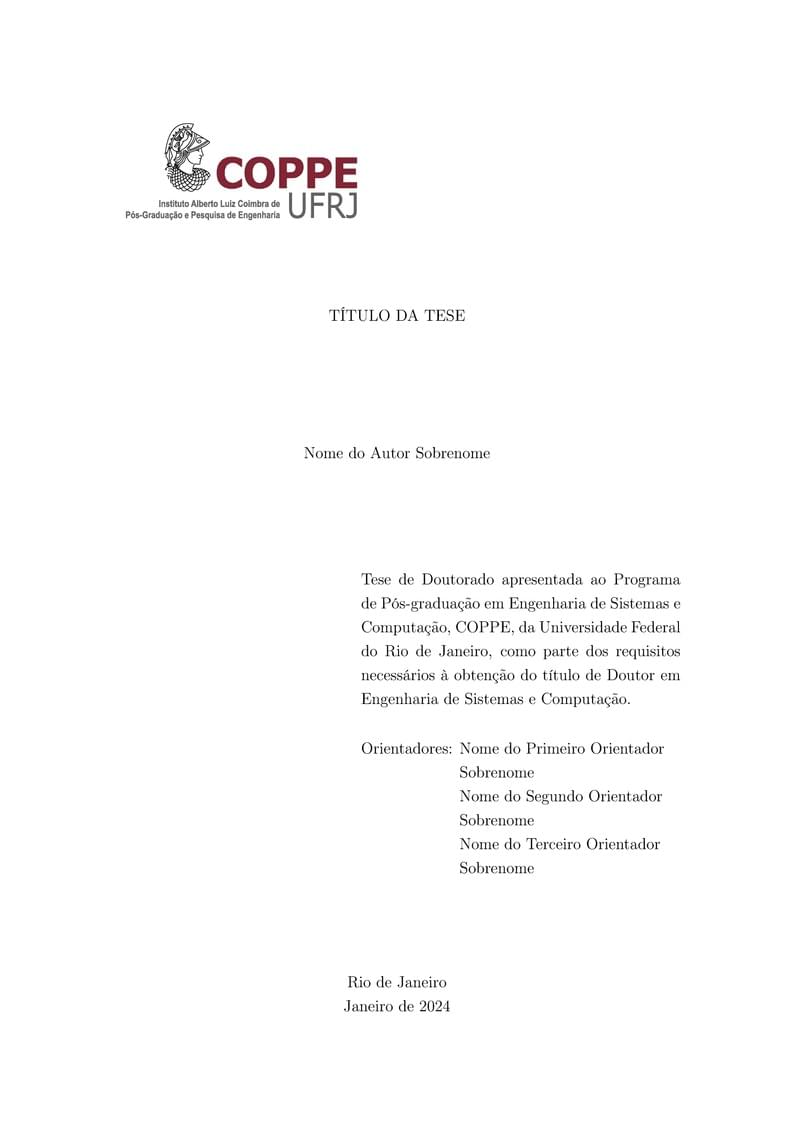 CoppeTeX 3.5.1 - A LaTeX toolkit for writing thesis and dissertations