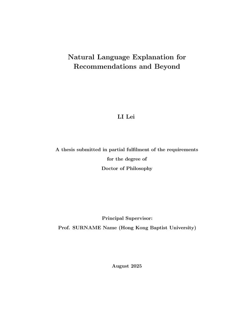 HKBU Master/Doctoral Thesis Template