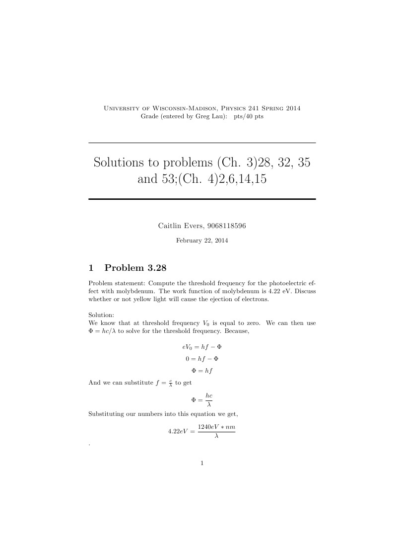 Homework 4