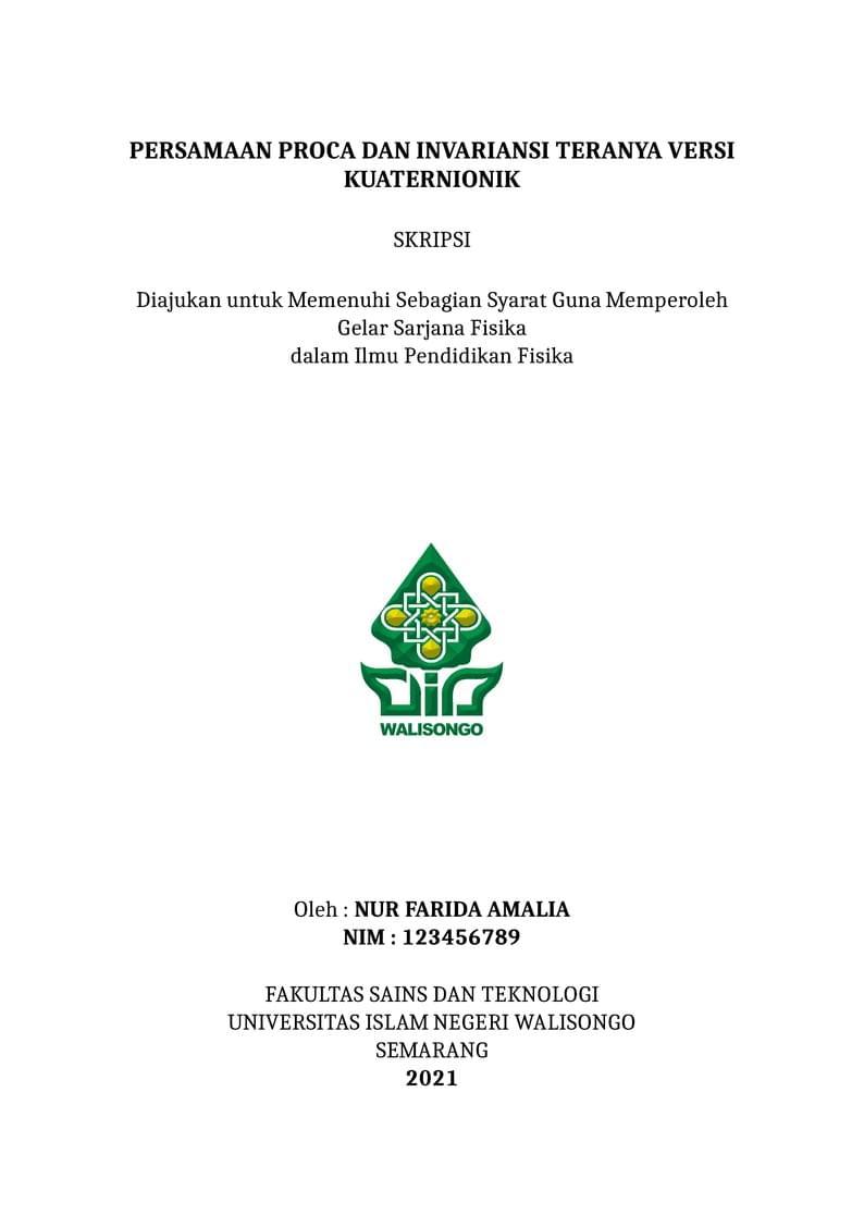 Skipsi UIN Walisongo Semarang