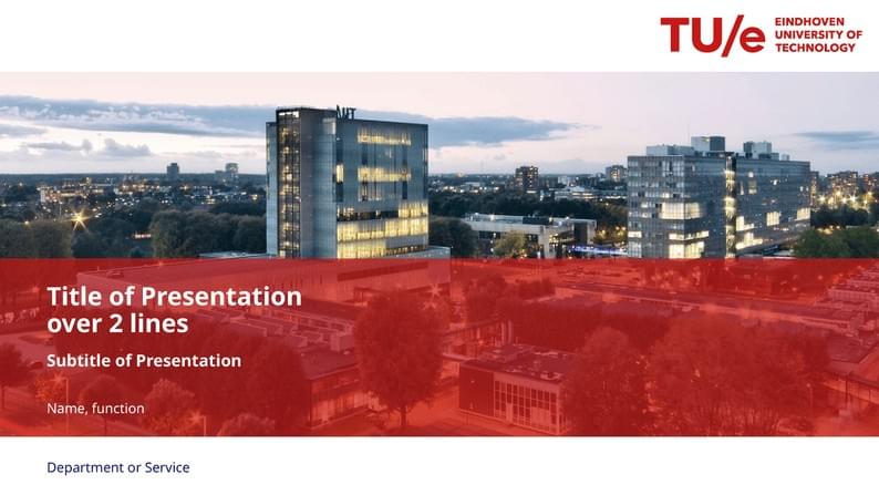 TUe/ Sample Presentation