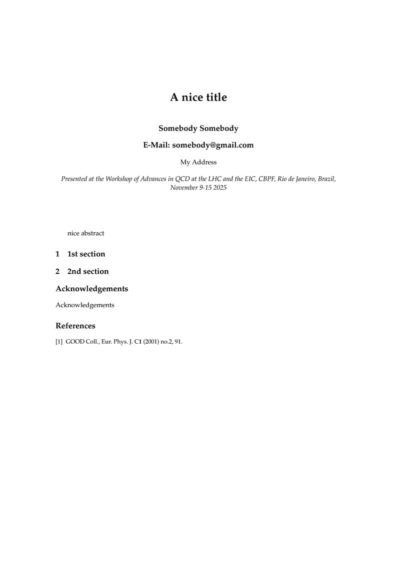 ProceedingsAdvQCD2025