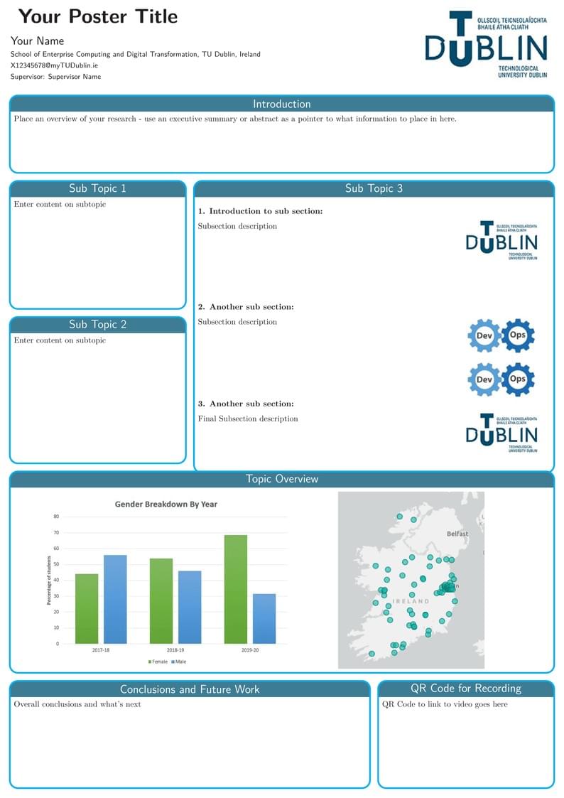 TU Dublin EC&DT Poster Template