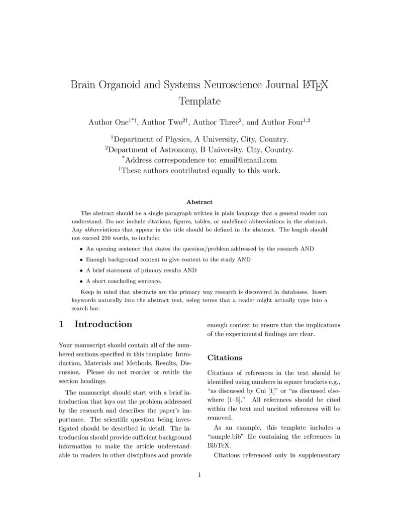 Brain Organoid and Systems Neuroscience Journal template