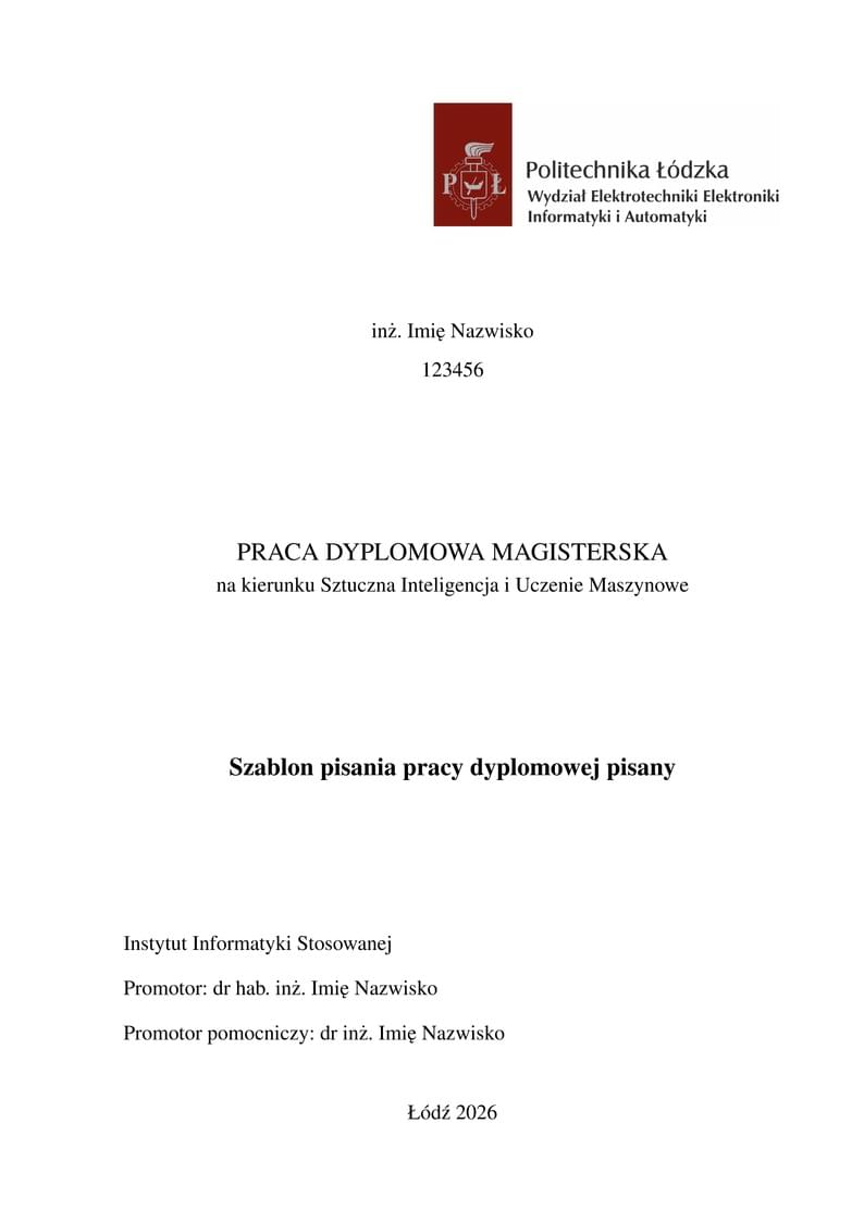 PracaDyplomowa_Szablon_i24_PŁ