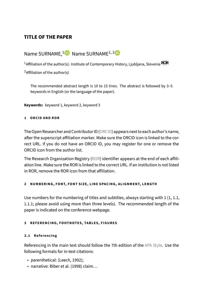 Language Technologies and Digital Humanities (JT-DH) 2026 Template