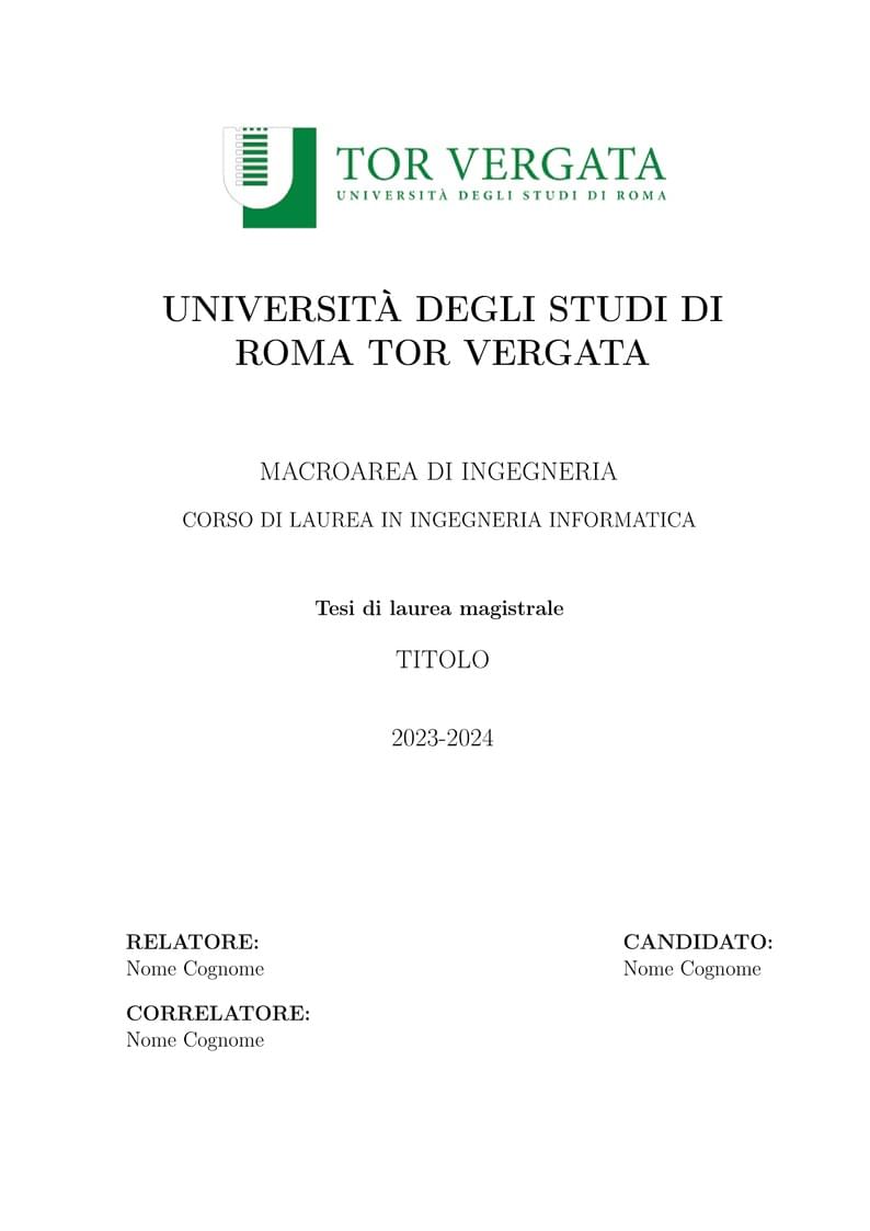Template tesi ingegneria Tor Vergata