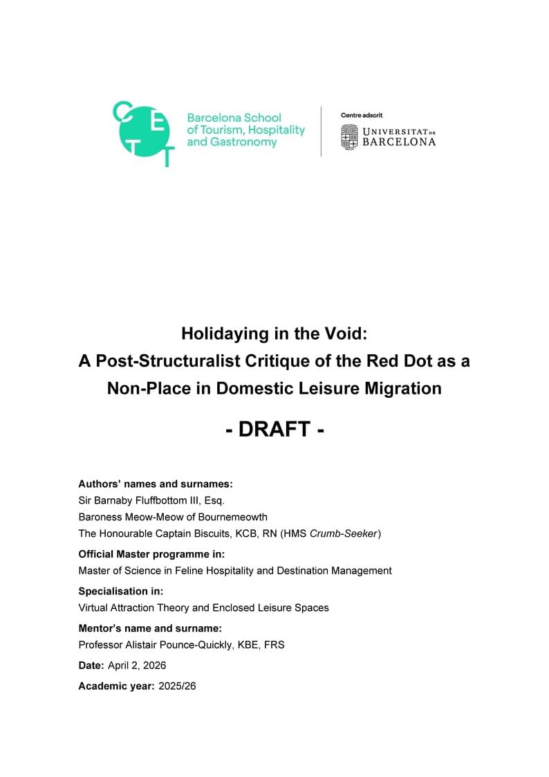 CETT-UB Unofficial Template