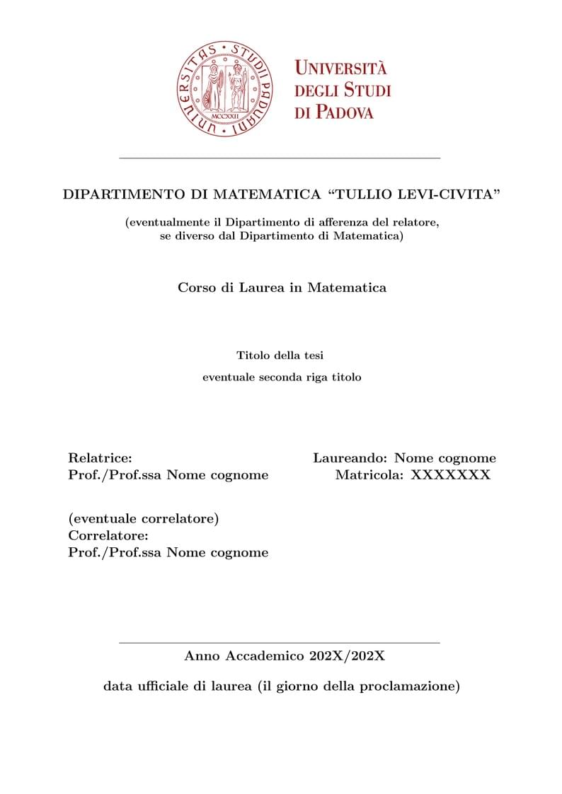 2026 template tesi laurea (triennale) math UniPD