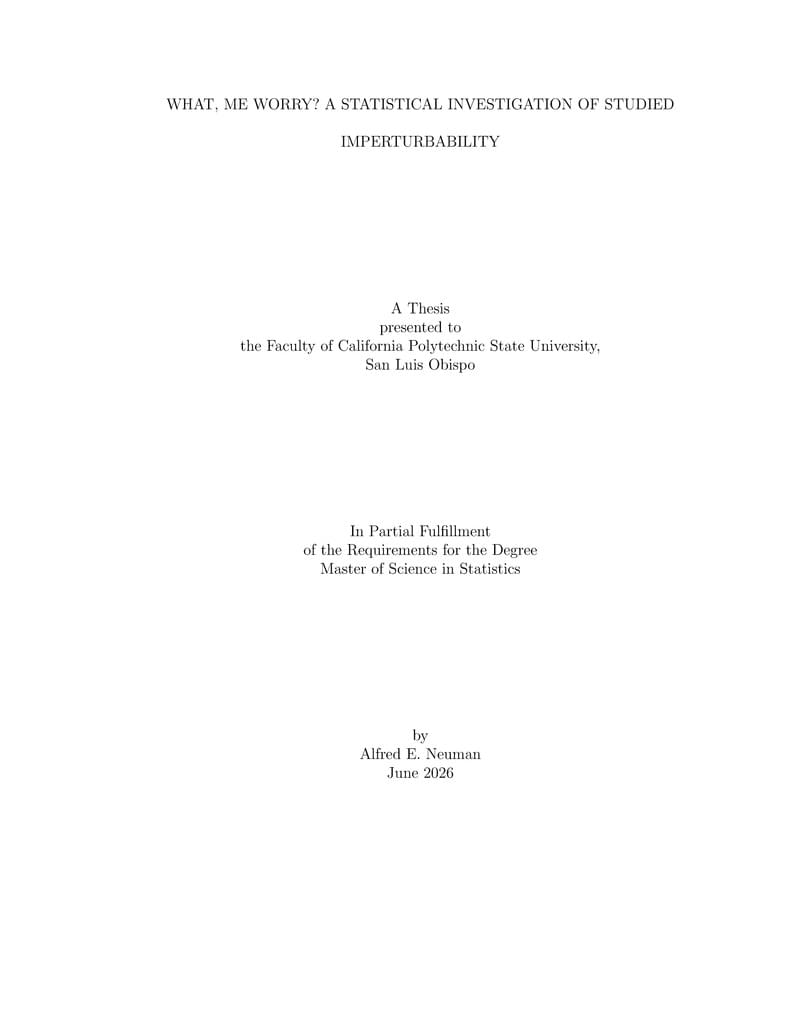 Cal Poly MS Thesis Template